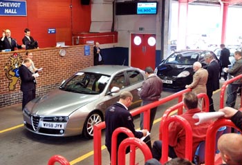 BRITISH CAR AUCTIONS: ALFA 159 AND FIAT GRANDE PUNTO