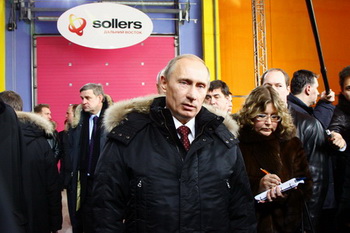 VLADIMIR PUNTIN - OPENING OF SOLLERS PLANT IN VLADIVOSTOK