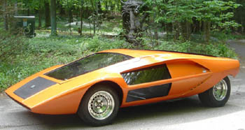 MICHAEL JACKSON - BERTONE STRATOS ZERO "MOONWALK" FILM