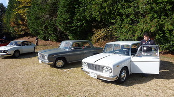 LANCIA CLUB JAPAN, LANCIA LUNCH, MT FUJI, DECEMBER 2009