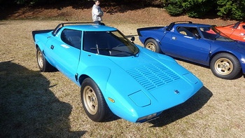 LANCIA CLUB JAPAN, LANCIA LUNCH, MT FUJI, DECEMBER 2009