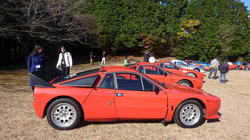 LANCIA CLUB JAPAN, LANCIA LUNCH, MT FUJI, DECEMBER 2009