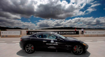 MICHAEL SCHUMACHER - MASERATI GRANTURISMO S - BACARDI: CHAMPIONS DRINK RESPONSIBLY