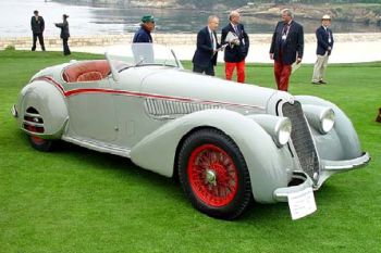 ALFA ROMEO 8C 2900 SPIDER BY TOURING