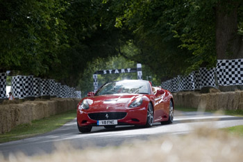 FERRARI CALIFORNIA - GOODWOOD FESTIVAL OF SPEED SUNDAY TIMES SUPERCAR RUN