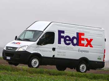 FEDEX IVECO DAILY HYBRID DIESEL ELECTRIC