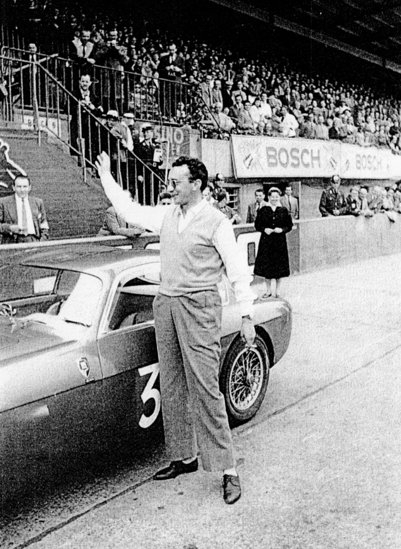 DR ELIO ZAGATO - BERLIN AVUS CUP, 1955