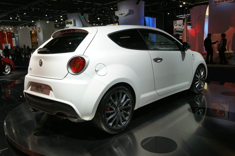 ALFA ROMEO MITO MULTIAIR QUADRIFOGLIO VERDE 1.4 TURBO AT THE 63RD FRANKFURT IAA 2009