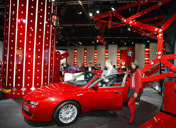 ALFA ROMEO 159 SPORTWAGON 1750 TBI (200 BHP) AT THE 63RD FRANKFURT IAA 2009