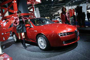 ALFA ROMEO 159 SPORTWAGON 1750 TBI (200 BHP) AT THE 63RD FRANKFURT IAA 2009