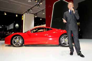 FERRARI 458 ITALIA - 63RD FRANKFURT MOTOR SHOW