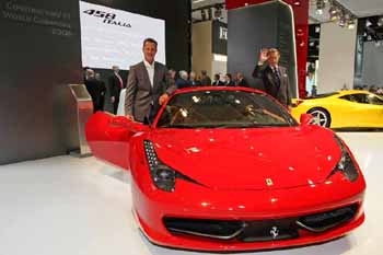 FERRARI 458 ITALIA - 63RD FRANKFURT MOTOR SHOW