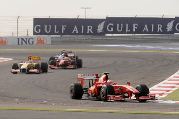 KIMI RAIKKONEN - FERRARI F60 - 2009 BAHRAIN GRAND PRIX