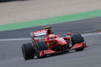 KIMI RAIKKONEN - FERRARI F60 - 2009 GERMAN GRAND PRIX