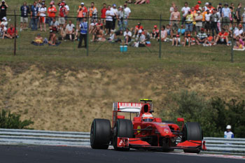 KIMI RAIKKONEN (FERRARI F60) - 2009 HUNGARIAN GRAND PRIX