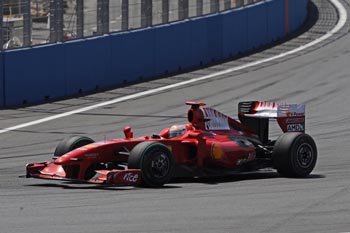 LUCA BADOER - FERRARI F60 - 2009 EUROPEAN GRAND PRIX, VALENCIA