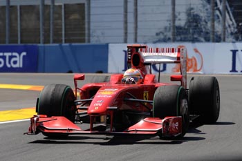 LUCA BADOER - FERRARI F60 - 2009 EUROPEAN GRAND PRIX, VALENCIA