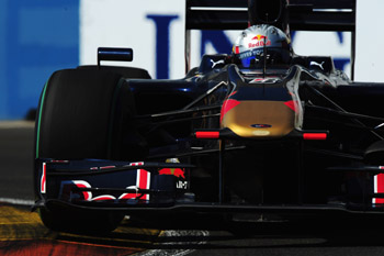 JAIME ALGUERSUARI - TORO ROSSO STR4 FERRARI - 2009 EUROPEAN GRAND PRIX, VALENCIA