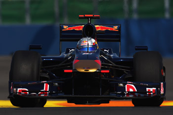 JAIME ALGUERSUARI - TORO ROSSO - VALENCIA FRIDAY PRACTICE