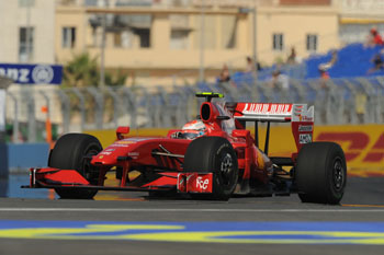 KIMI RAIKKONEN - FERRARI F60 - FRIDAY PRACTICE, VALENCIA