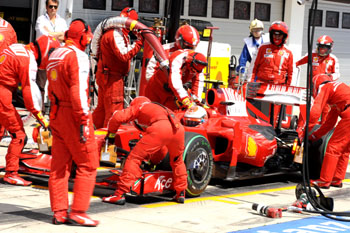 LUCA BADOER - FERRARI F60, FIORANO TEST