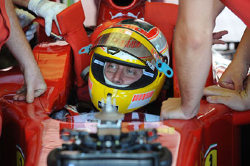 LUCA BADOER - FERRARI F60, FIORANO TEST