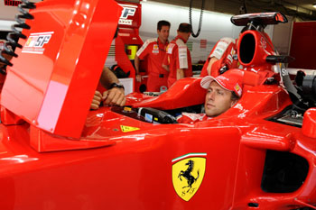 LUCA BADOER - FERRARI F60 - FRIDAY PRACTICE, VALENCIA