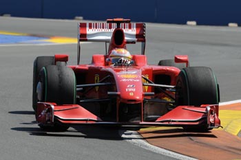 LUCA BADOER - FERRARI F60 - 2009 EUROPEAN GRAND PRIX, VALENCIA