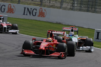 KIMI RAIKKONEN - FERRARI F60 - 2009 BELGIAN GRAND PRIX, SPA