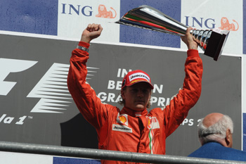 KIMI RAIKKONEN - 2009 BELGIAN GRAND PRIX, SPA-FRANCORCHAMPS