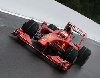 KIMI RAIKKONEN - FERRARI F60 - SPA FRANCORCHAMPS