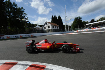 KIMI RAIKKONEN - FERRARI F60 - SPA-FRANCORCHAMPS 2009