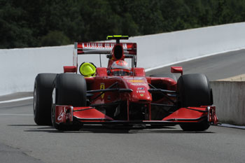 KIMI RAIKKONEN - FERRARI F60 - 2009 BELGIAN GRAND PRIX, SPA