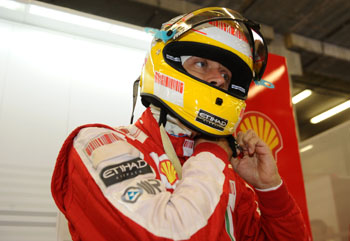 LUCA BADOER - FERRARI F60 - SPA-FRANCORCHAMPS 2009