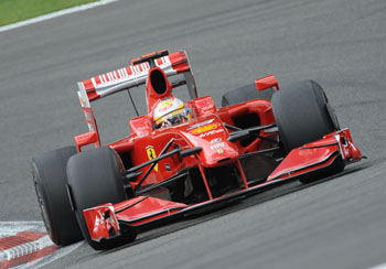 LUCA BADOER - FERRARI F60 - SPA-FRANCORCHAMPS 2009