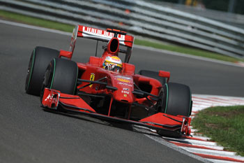 LUCA BADOER - FERRARI F60 - SPA FRANCORCHAMPS
