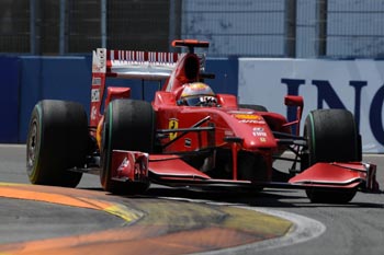 LUCA BADOER - FERRARI F60 - 2009 EUROPEAN GRAND PRIX, VALENCIA