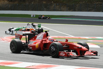 KIMI RAIKKONEN - FERRARI F60 - BELGIAN GRAND PRIX, SPA