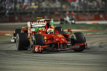 GIANCARLO FISICHELLA - FERRARI F60 - SINGAPORE GRAND PRIX 2009