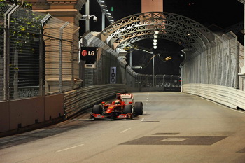 GIANCARLO FISICHELLA - FERRARI F60 - SINGAPORE GRAND PRIX 2009