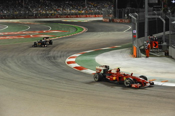 KIMI RAIKKONEN - FERRARI F60 - SINGAPORE GRAND PRIX 2009