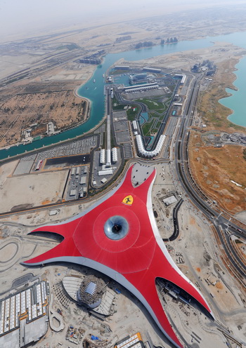 FERRARI THEME PARK YAS MARINAS ABU DHABI