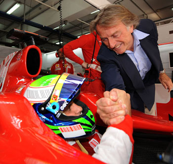 FELIPE MASSA AND LUCA DI MONTEZEMOLO