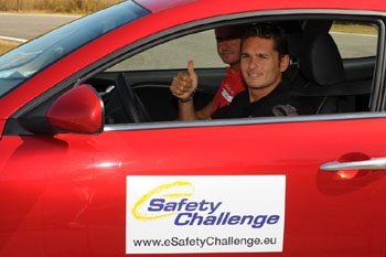 GIANCARLO FISICHELLA - ALFA MITO - ESAFETY CHALLENGE 2009, VALLELUNGA