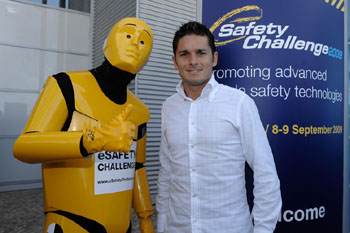 GIANCARLO FISICHELLA - ALFA MITO - ESAFETY CHALLENGE 2009, VALLELUNGA