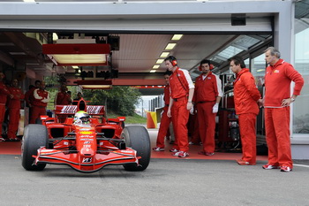 FELIPE MASSA - FERRARI F2007 - TEST FIORANO, OCTOBER 2009