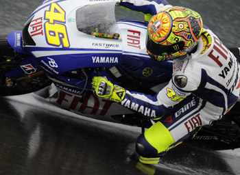 VALENTINO ROSSI - FIAT YAMAHA TEAM - QUALIFYING, SACHSENRING, GERMANY