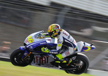 VALENTINO ROSSI - FIAT YAMAHA TEAM - 2009 BRITISH MOTOGP GRAND PRIX, DONINGTON PARK