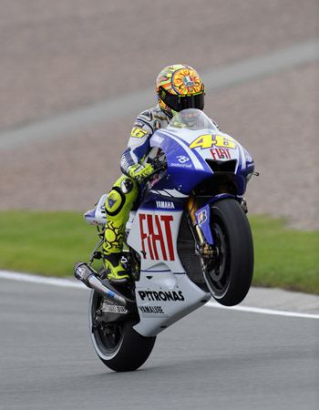 VALENTINO ROSSI - FIAT YAMAHA TEAM - 2009 GERMAN GRAND PRIX