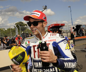 VALENTINO ROSSI - FIAT YAMAHA TEAM - DONINGTON PARK 2009